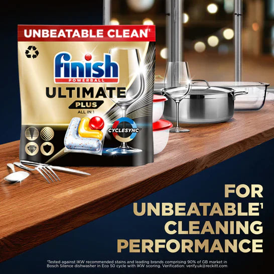 Finish Ultimate Plus All In 1 Kapsuly do umývačky riadu (85 ks)